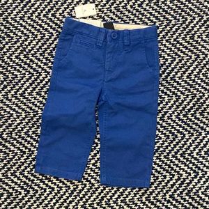 NWT Gap Baby Boy Blue khaki Pants. Size 12-18 months